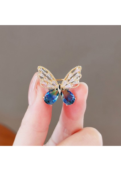 Yeni Küçük Broş Yay Parlama Önleyici Broş Yüksek Dereceli Korse Gömlek Parlama Önleyici Düğmeler Çok Yönlü Pimler (Yurt Dışından)