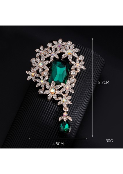 Yeni Broşlar Gelişmiş Kadın Mizaç Duygusu Çiçek Bitki Broş Niş Tasarım Zarif Pin Takım Elbise Aksesuarları (Yurt Dışından)