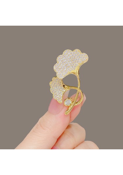 Yeni Broş Parlama Önleyici Kıdemli Işık Duygusu Lüks Tasarım Parlama Önleyici Toka Pimi Korsaj Küçük Broş Korsaj (Yurt Dışından)