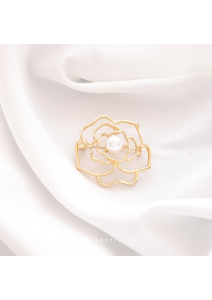 Yeni Broş Parlama Önleyici Kıdemli Işık Duygusu Lüks Tasarım Parlama Önleyici Toka Pimi Korsaj Küçük Broş Korsaj (Yurt Dışından)