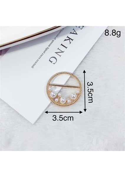 Yeni Moda Küçük Broş Kadın Parlama Önleyici Iğne Küçük Takım Elbise Gömlek Elbise Süslemeleri (Yurt Dışından)