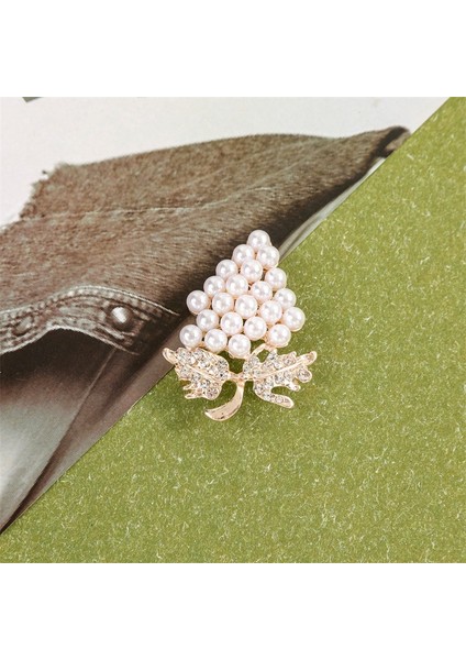 Yeni Moda Broş Zarif Işık Lüks Kişilik Dekoratif Broş Retro Moda Broş Sınıf Mücevher (Yurt Dışından)