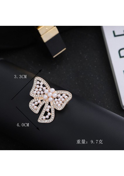 Yeni Moda Broş Zarif Işık Lüks Kişilik Dekoratif Broş Retro Moda Broş Sınıf Mücevher (Yurt Dışından)