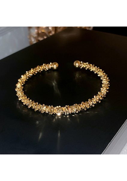 Broş Kıdemli Işık Duygusu Lüks Kadın Korsaj Kristal Inci Yüksek Dereceli Pimler Çift Kullanımlı Mücevher Sınıfı Aksesuarlar (Yurt Dışından)