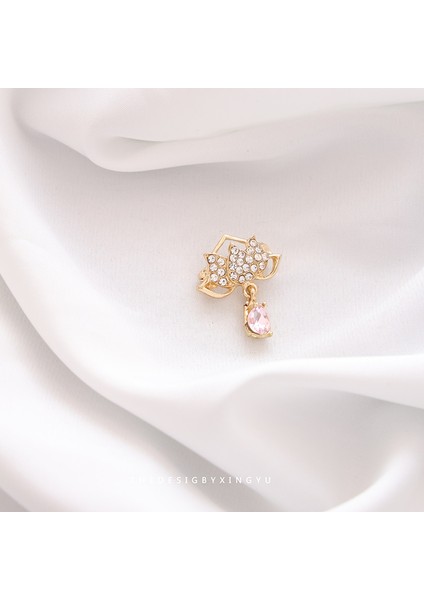 Yeni Broş Hafif Lüks Basit Mizaç Sabit Giysi Pin Takım Elbise Kolye Bilezik Şapkalar Sınıf Giyim Aksesuarları (Yurt Dışından)