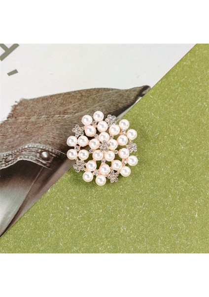 Yeni Moda Broş Zarif Işık Lüks Kişilik Dekoratif Broş Retro Moda Broş Sınıf Mücevher (Yurt Dışından)