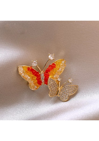 Yeni Broş Parlama Önleyici Kıdemli Işık Duygusu Lüks Tasarım Parlama Önleyici Toka Pimi Korsaj Küçük Broş Korsaj (Yurt Dışından)