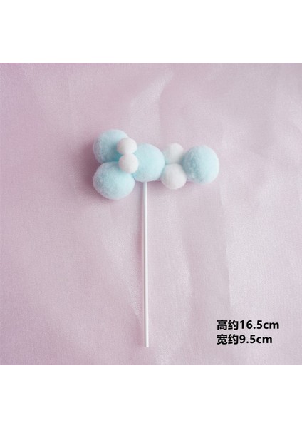 Bulutlar Eklenti Süs Doğum Günü Pastası Dekorasyonu Şenlikli Atmosfer (Yurt Dışından)