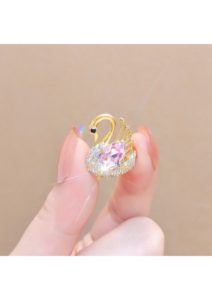 Yeni Küçük Broş Yay Parlama Önleyici Broş Yüksek Sınıf Çok Yönlülük Duygusu Parlama Önleyici Toka Pimi Giyim Aksesuarları (Yurt Dışından)