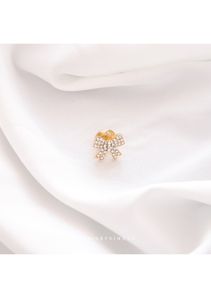 Yeni Küçük Broş Yay Parlama Önleyici Broş Yüksek Sınıf Çok Yönlülük Duygusu Parlama Önleyici Toka Pimi Giyim Aksesuarları (Yurt Dışından)