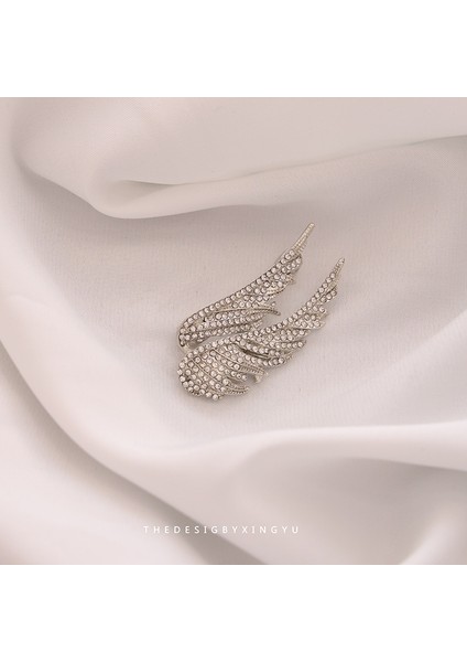 Yeni Küçük Broş Yay Parlama Önleyici Broş Yüksek Sınıf Çok Yönlülük Duygusu Parlama Önleyici Toka Pimi Giyim Aksesuarları (Yurt Dışından)