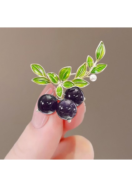 Yeni Broş Parlama Önleyici Kıdemli Işık Duygusu Lüks Tasarım Parlama Önleyici Toka Pimi Korsaj Küçük Broş Korsaj (Yurt Dışından)