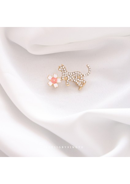 Yeni Broş Parlama Önleyici Kıdemli Işık Duygusu Lüks Tasarım Parlama Önleyici Toka Pimi Korsaj Küçük Broş Korsaj (Yurt Dışından)