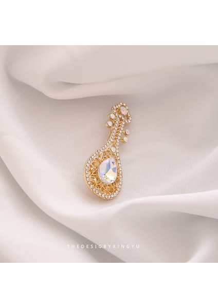 Yeni Broş Parlama Önleyici Kıdemli Işık Duygusu Lüks Tasarım Parlama Önleyici Toka Pimi Korsaj Küçük Broş Korsaj (Yurt Dışından)