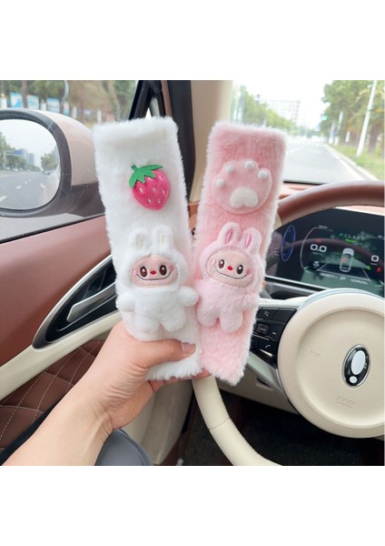 Araba Emniyet Kemeri Omuz Kılıfı Sevimli Karikatür Koruyucu Kılıf (Yurt Dışından) fiyatları