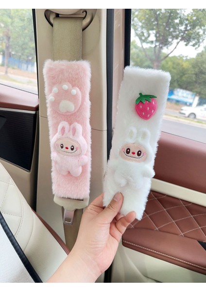 Araba Emniyet Kemeri Omuz Kılıfı Sevimli Karikatür Koruyucu Kılıf (Yurt Dışından) fırsatları