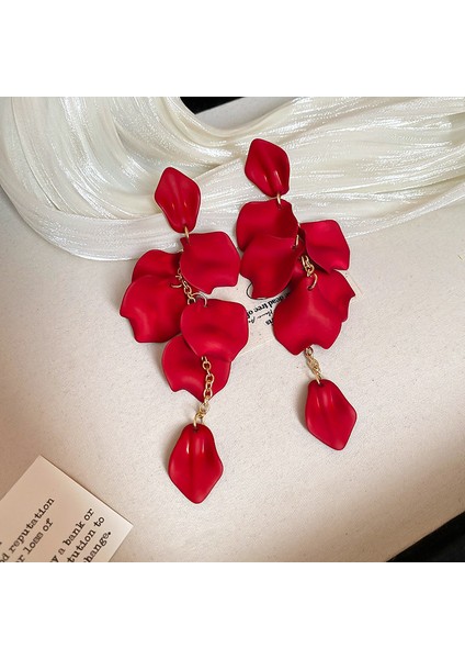 Yeni Gümüş Iğne Çiçek Kolye Küpe Tatil Tarzı Küpe Mori Taze Broş Sınıf Dekoratif Tatlı Küpe (Yurt Dışından)