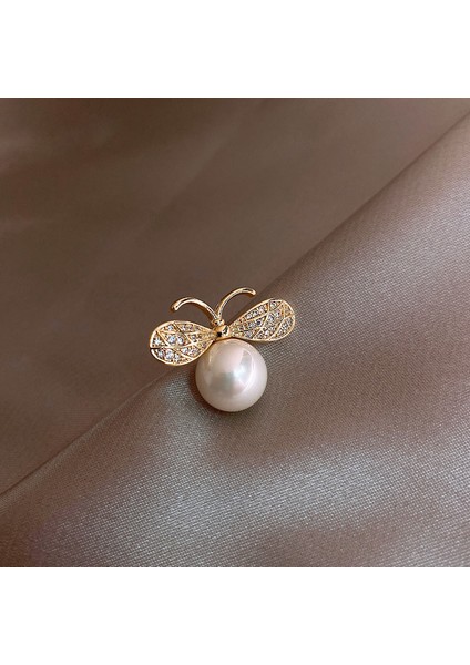 Yeni Küçük Broş Yay Parlama Önleyici Broş Yüksek Dereceli Korse Gömlek Parlama Önleyici Düğmeler Çok Yönlü Pimler (Yurt Dışından)