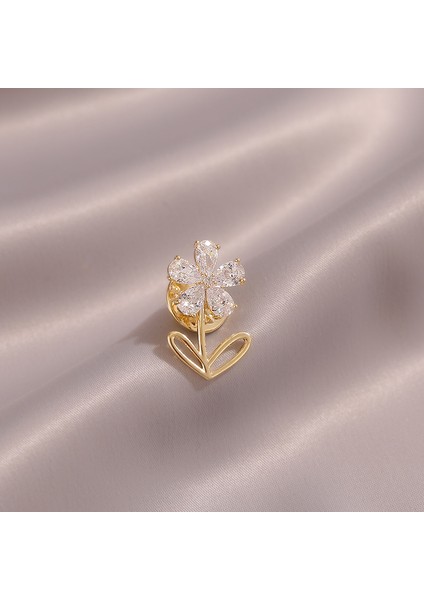 Yeni Küçük Broş Yay Parlama Önleyici Broş Yüksek Dereceli Korse Gömlek Parlama Önleyici Düğmeler Çok Yönlü Pimler (Yurt Dışından)