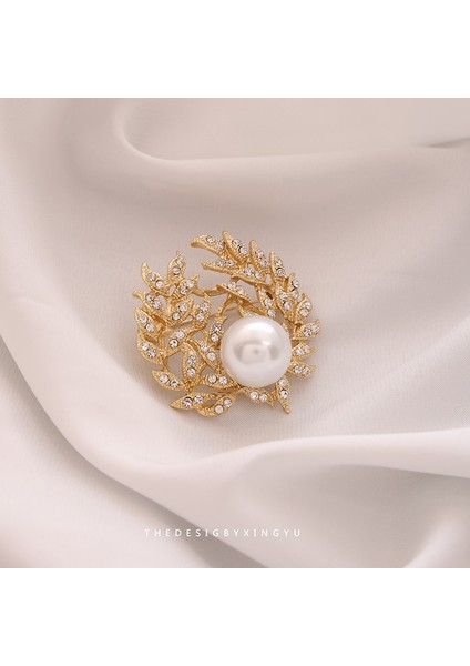 Yeni Küçük Broş Yay Parlama Önleyici Broş Yüksek Sınıf Çok Yönlülük Duygusu Parlama Önleyici Toka Pimi Giyim Aksesuarları (Yurt Dışından)