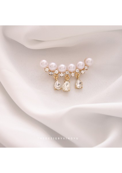 Yeni Broş Parlama Önleyici Kıdemli Işık Duygusu Lüks Tasarım Parlama Önleyici Toka Pimi Korsaj Küçük Broş Korsaj (Yurt Dışından)