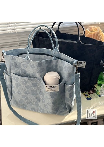 Eğlence Sanat Tote Tuval Tek Omuz Crossbody Çanta (Yurt Dışından) indirimleri