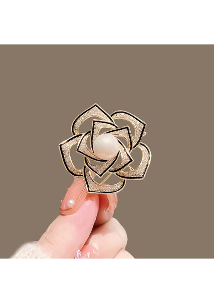 Yeni Broş Parlama Önleyici Kıdemli Işık Duygusu Lüks Tasarım Parlama Önleyici Toka Pimi Korsaj Küçük Broş Korsaj (Yurt Dışından)