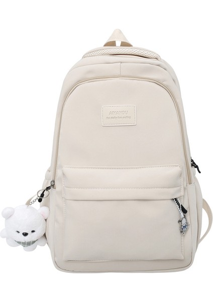 Düz Renk Basit Çok Katmanlı Bilgisayar Omuz Çantası (Yurt Dışından)