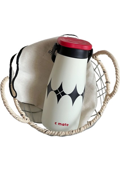 El No Pipet Çift Içki Bardağı Taşınabilir Su Bardağı (Yurt Dışından)