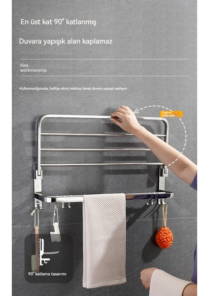 Banyo Rafı Tuvalet Havlu Askısı (Yurt Dışından) fiyatları