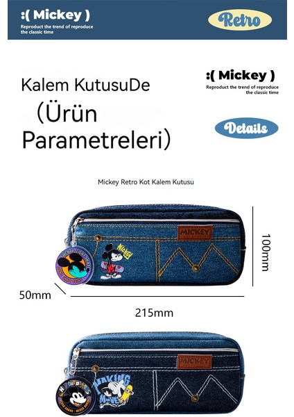 Vintage Kalem Çantası Büyük Kapasiteli Kırtasiye Çantası (Yurt Dışından) fiyatları