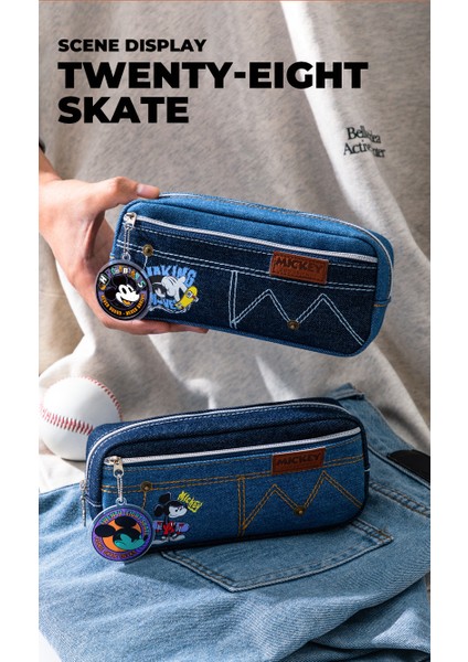 Vintage Kalem Çantası Büyük Kapasiteli Kırtasiye Çantası (Yurt Dışından) modelleri