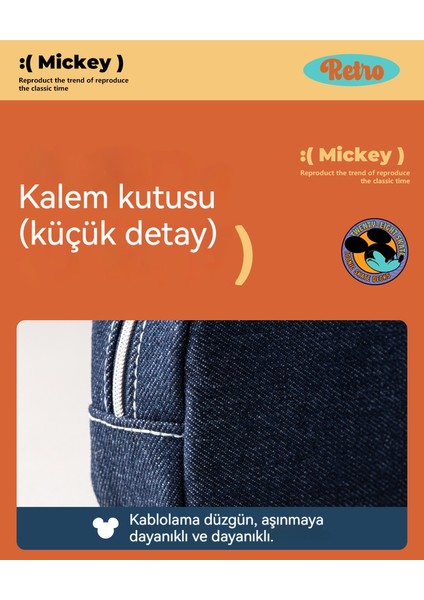 Vintage Kalem Çantası Büyük Kapasiteli Kırtasiye Çantası (Yurt Dışından) fırsatları