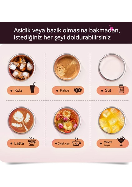 Büyük Kapasiteli Taşınabilir Eşlik Eden Termos Bardak (Yurt Dışından) modelleri