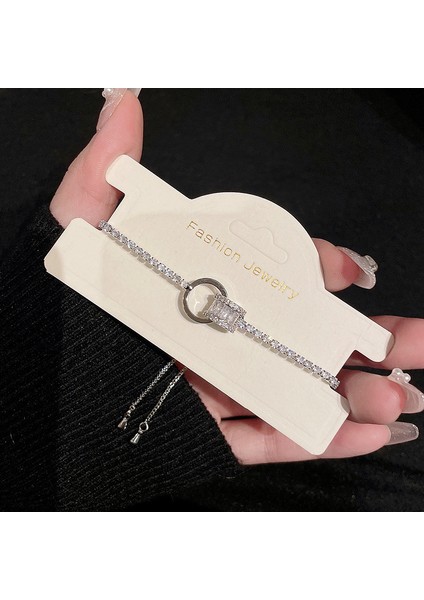 Yeni Zirkon Bilezik Süper Flaş Bilezik Mizaç Moda Broş Zarif Işık Lüks Kişilik Dekorasyon Broş Retro Moda Broş Sınıf Mücevher Ürünleri (Yurt Dışından)