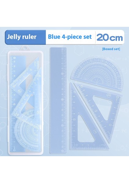 Öğrenmek Için Jöle Renkli Cetveller (Yurt Dışından)