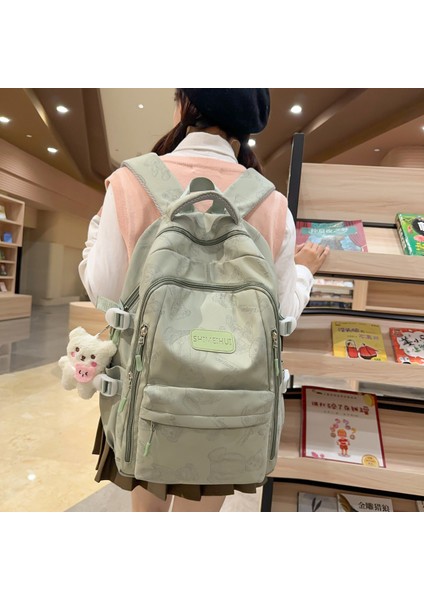 Lise Öğrencisi Sırt Çantası Büyük Kapasiteli Okul Çantası (Yurt Dışından) modelleri