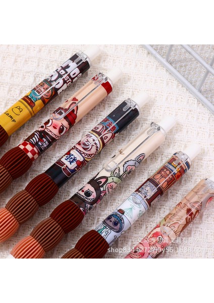 Öğrenci St Hızlı Kuru Jel Kalem Çizgi Film Kalem (Yurt Dışından) indirimleri