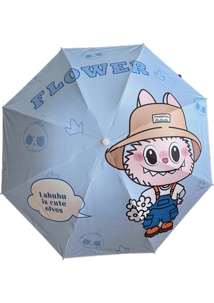 Güneşli Yağmur Gölgeleme Çift Kullanımlı Katlanır Güneş Şemsiyesi (Yurt Dışından)