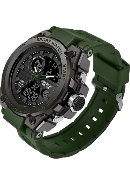 Çok Fonksiyonlu Büyük Kadran Çift Ekran Spor Saat (Yurt Dışından)