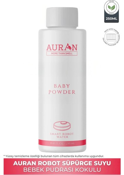 Bebek Pudrası Akıllı Robot Süpürge Suyu, Mop Suyu,robot Süpürge Deterjanı Yüzey Temizleyici 250ml