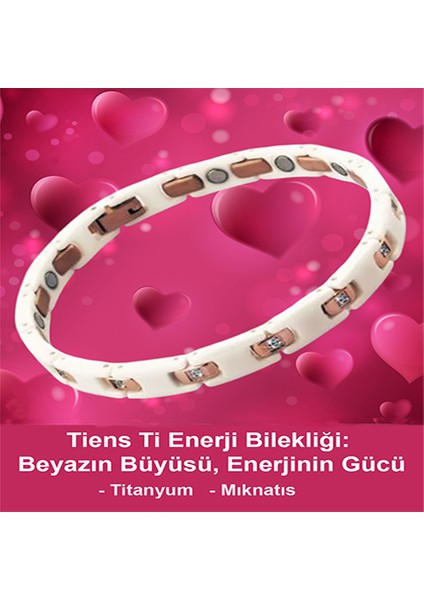 Ti Enerji Bileklik (Beyaz)