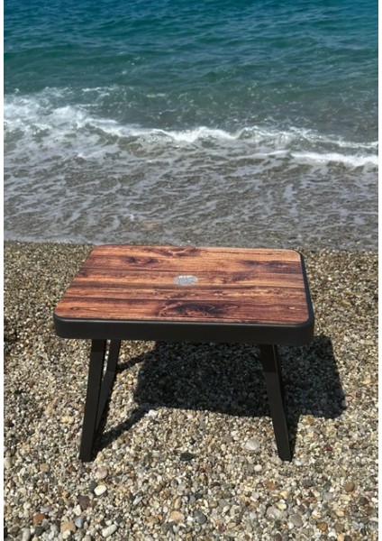Katlanır Sehpa Kamp ve Piknik Masası 40X50 H38 Sert Plastik T1 modelleri