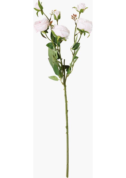 6 Başlı Gül Dal Pembe 67 cm