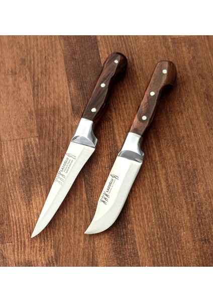 Lazoğlu Sürmene 2'li Bıçak Seti Yüzme Sıyırma Lazoğlu HGYS451