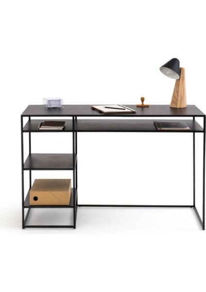 Milai Siyah Metal Çalışma Masası fiyatları