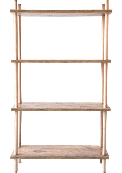 4'lü Raf Ayakkabılık - Kitaplık - Düzenleyici - Demonte 20X60X104CM modelleri