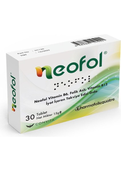 Asfstore Neofol 30 Tablet
