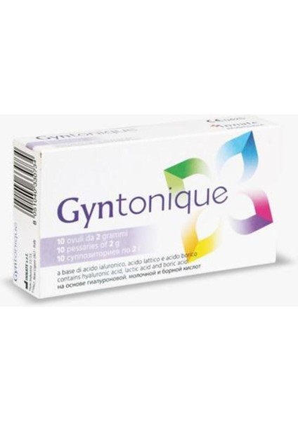 Asfstore Gyntonique Borik Asit 10 Vajinal Ovül