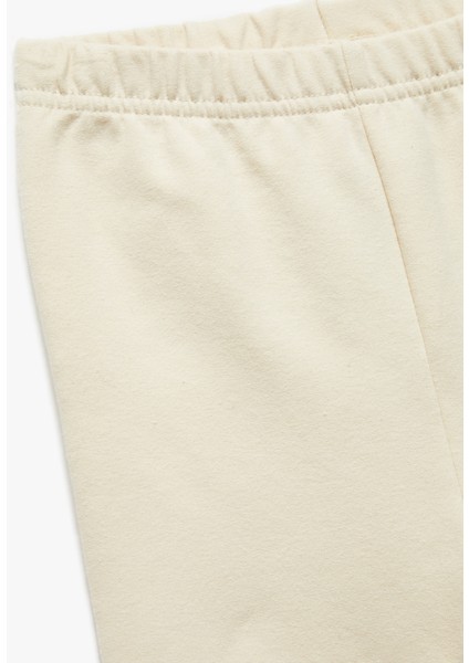 Pamuklu Beli Lastikli Şardonlu Basic Eşofman Altı modelleri